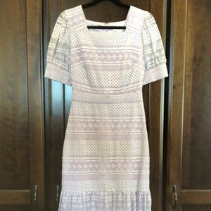 NWOT 🎉 Size S Rachel Parcell Square Neck Lace Dress